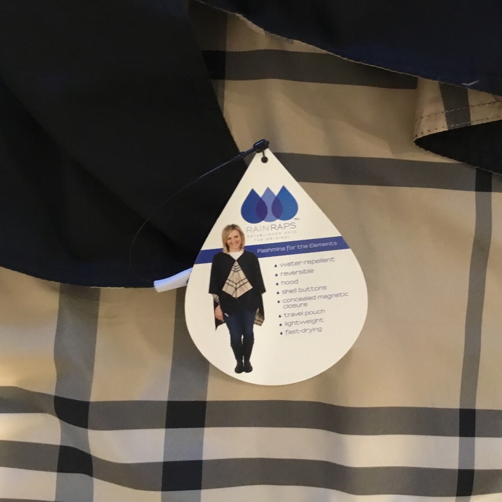 FAUX BURBERRY -RAIN WRAP